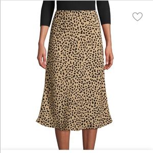 Cheetah / Leopard print skirt - Size M